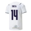 Officiële Voetbalshirt Italië Federico Chiesa 14 Uit 2021-22 - Heren